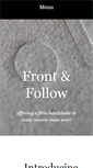 Mobile Screenshot of frontandfollow.com